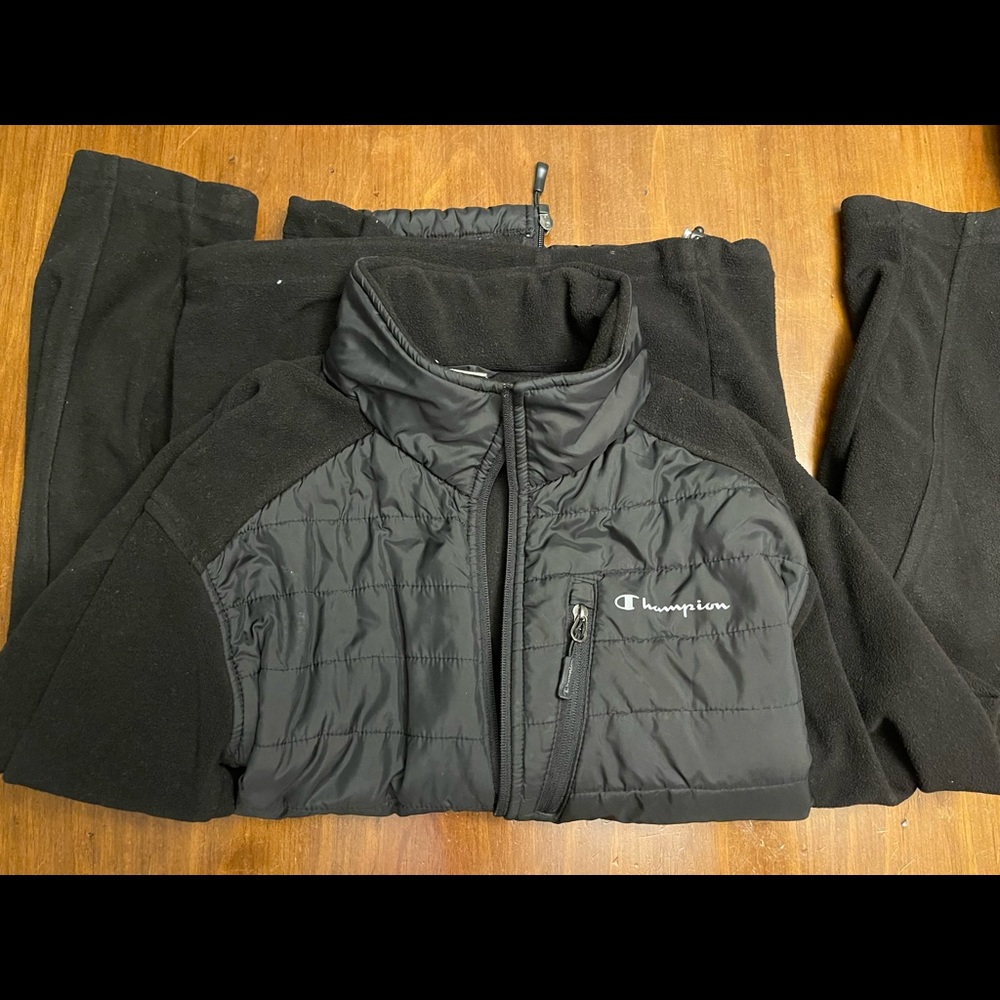 Champion jacket.